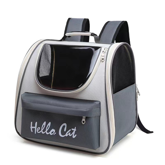 Large Portable Airline Customized Space Nylon Anti Slip Travel Backpack Pet Carrier
