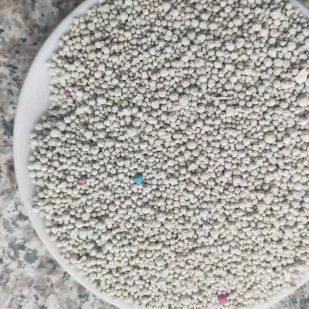 5kg strong clumping bulk bentonite best clean bentonite cat litter granules making pellet machine
