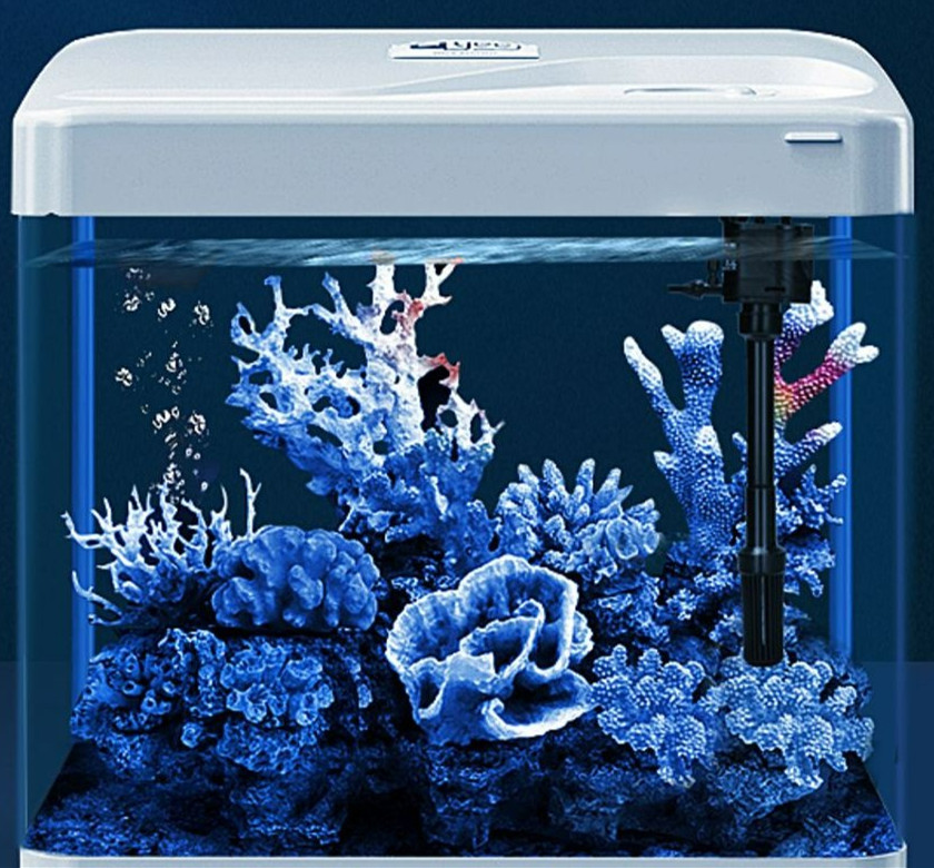 Small fish tank small desktop creative ecological tank micro landscape bucket fish tank