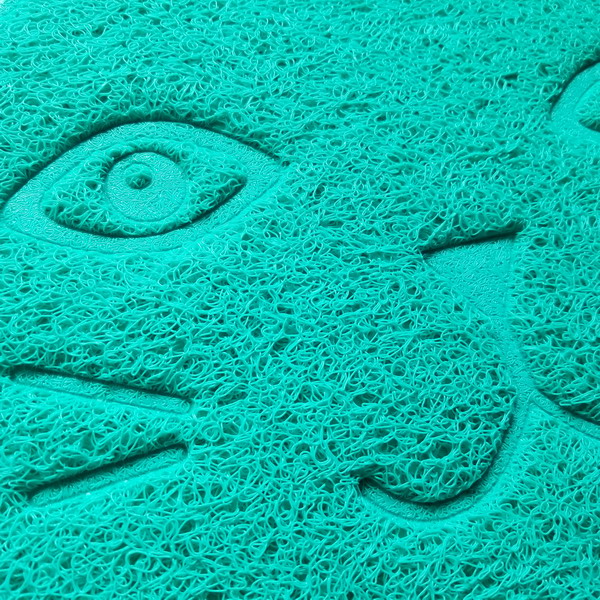 Pet products pvc litter trapper mat plastic door mat anti slip pvc soft carpet