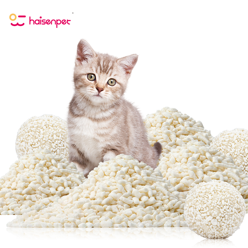 Factory Direct Sale Premium Clumping Cassava Cat Litter Sand