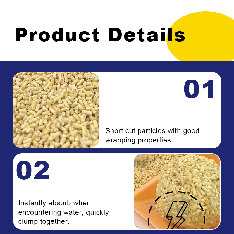 Oem Odm Customizable High Absorption Non Clumping Tofu Cat Litter Ph Testing Safe For Pets