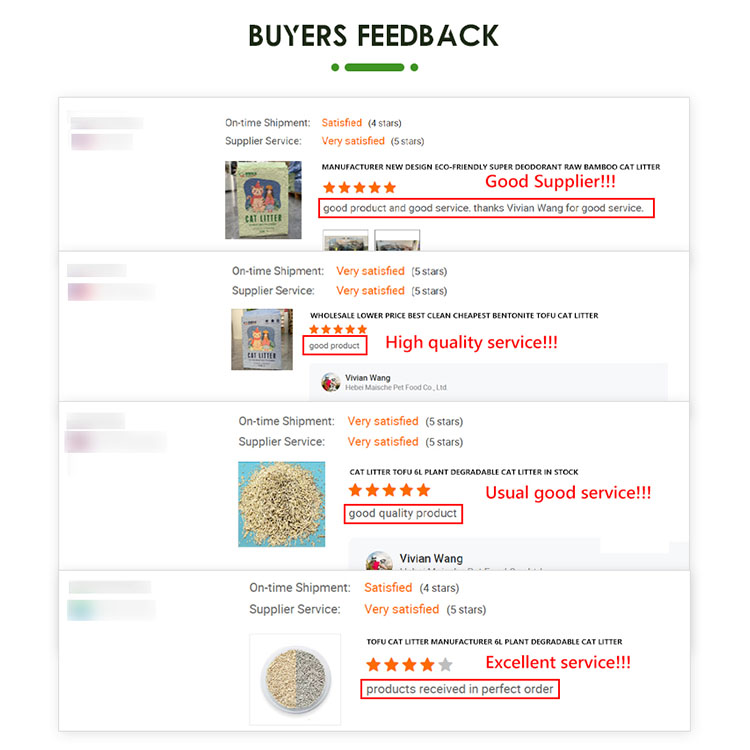 Wholesale Lower Price Broken Bentonite Cat Litter Dust Free Flushable Crushed Tofu Cat Litter