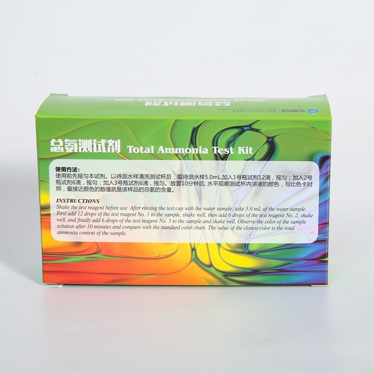 High accuracy total ammonia test kit Trace Element Detection