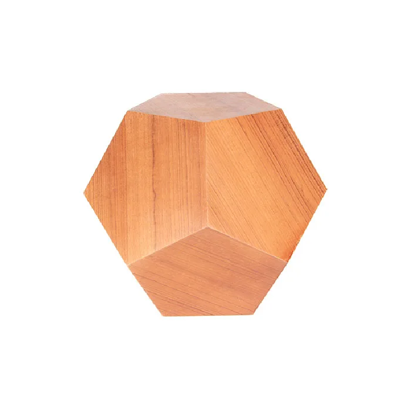 2024 New Wholesale Wooden Pet Houses Furniture High Quality Wooden Pet Furniture Geometric Pet Cave