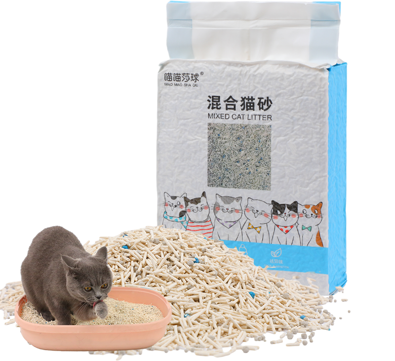 arena para gatos petkit toilet sand probiotic clumping bentonite crushed tofu cat litter mixed cat litter