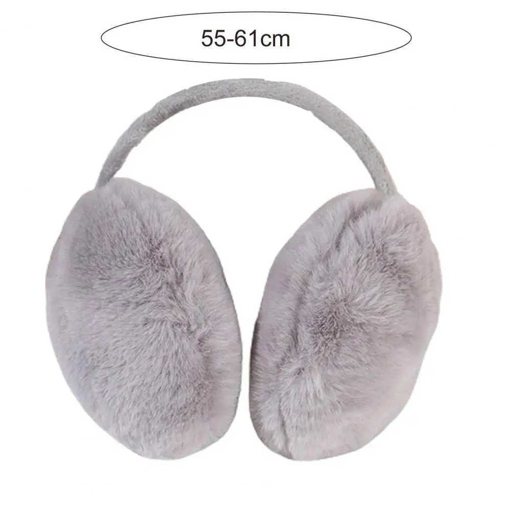 Winter Fluffy Plush Earmuffs Ear Headband Women Ear Muffs Windproof Winter Girls Ear Warmer Covers orejerasXJ241126