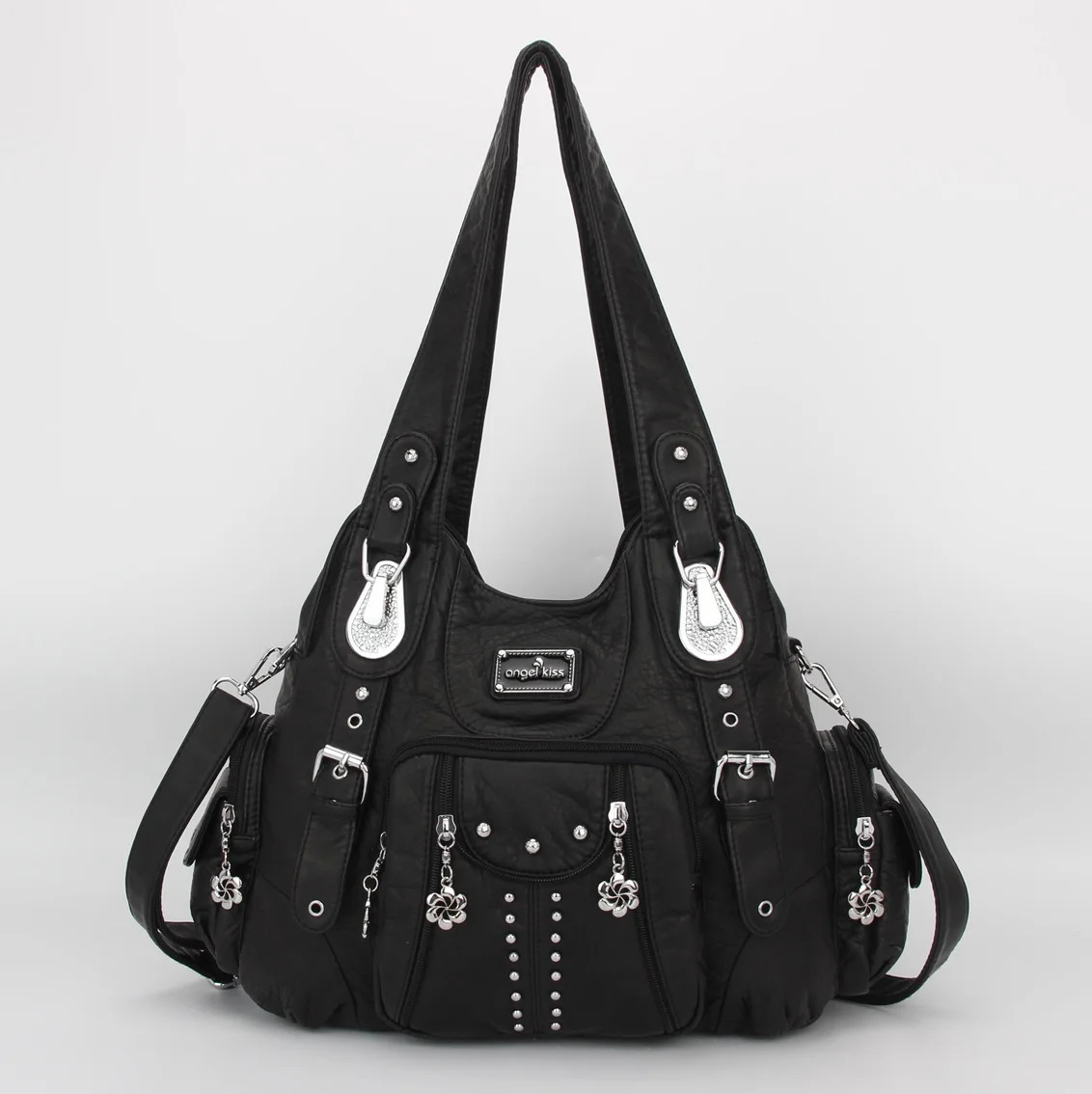 Women Fashion Handbags Shoulder Bags PU Leather Handbag Female Satchel Bigcapacity Purse Bag bolsa feminina 241125