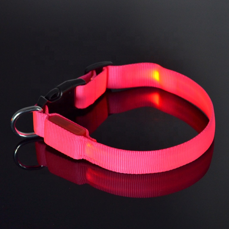 Pet Suppliers Hot Selling Durable Battery Luminous LED Dog Collar