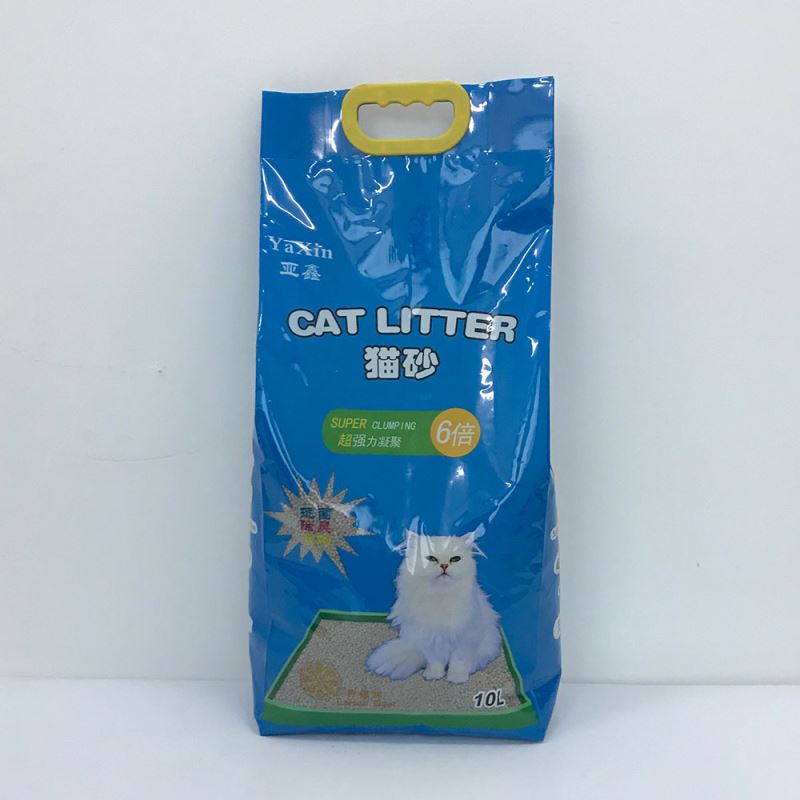 Manufacturers bentonite cat litter fresh high water absorption comfortable bentonite cat litter sand