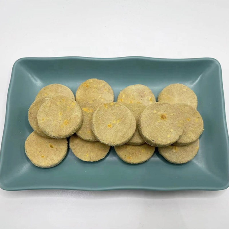 Wholesale freeze-dried dog snacks Freeze-dried Beef egg yolk pancake Freeze dried cat snacks cat Treats Pet snacks