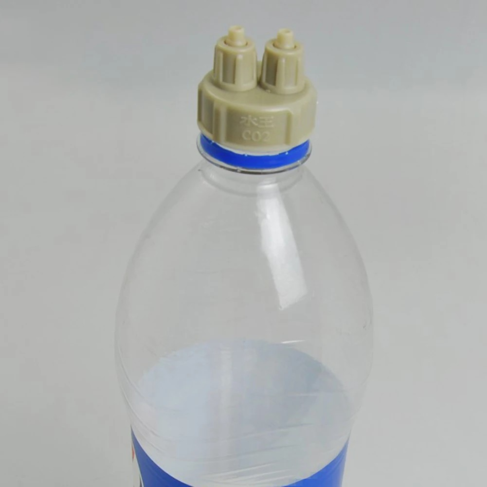 Aquarium CO2 System Generator Bottle Cap Fish Tank Live Plant DIY Air Diffuser Generator Tool Carbon Dioxide Reactor Instrument