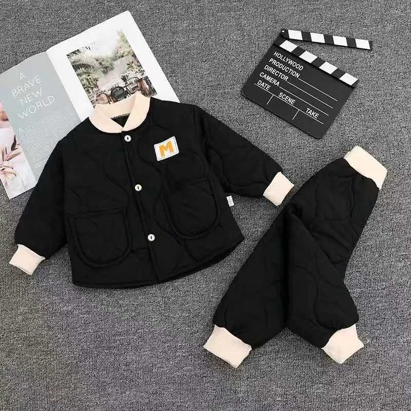 Clothing Sets Spring Baby Girls Kids Clothes Autumn Winter Warm Baby Boys Clothes Kids Sport Suit 2pcs Toddler Outfits Newborn Infant Clothing H241126