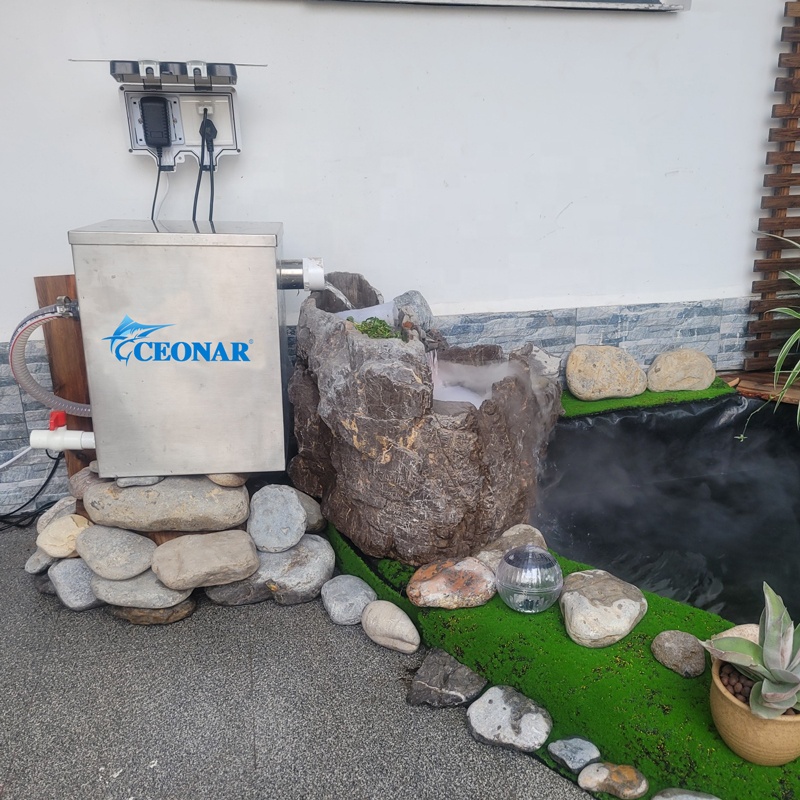 fish pond filter outdoor large biofilter koi pond pre filter system