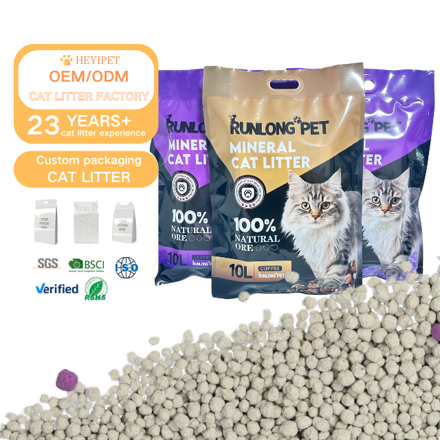 Factory Cat Litter Wholesale OEM BSCI Fresh Step Dust Free High Quality Bentonite Cat Litter Sand