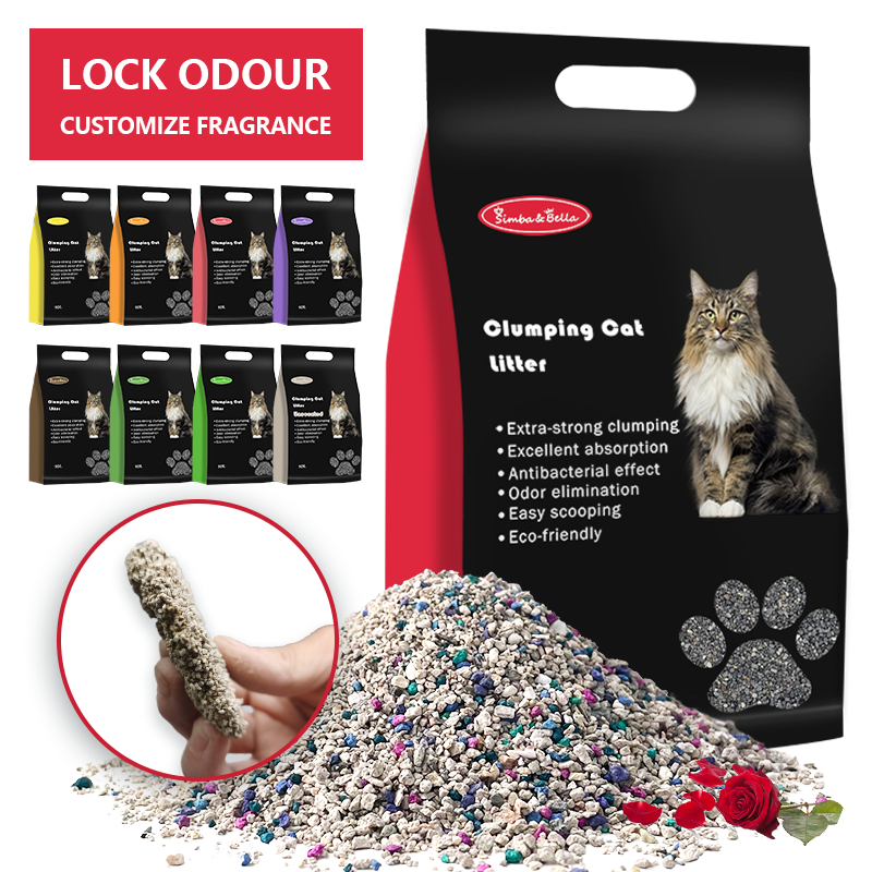 OEM Direct Top Selling 1-3.5mm 5L 10L Strong Clumping Bentonite Cat litter Sand With ISO CE