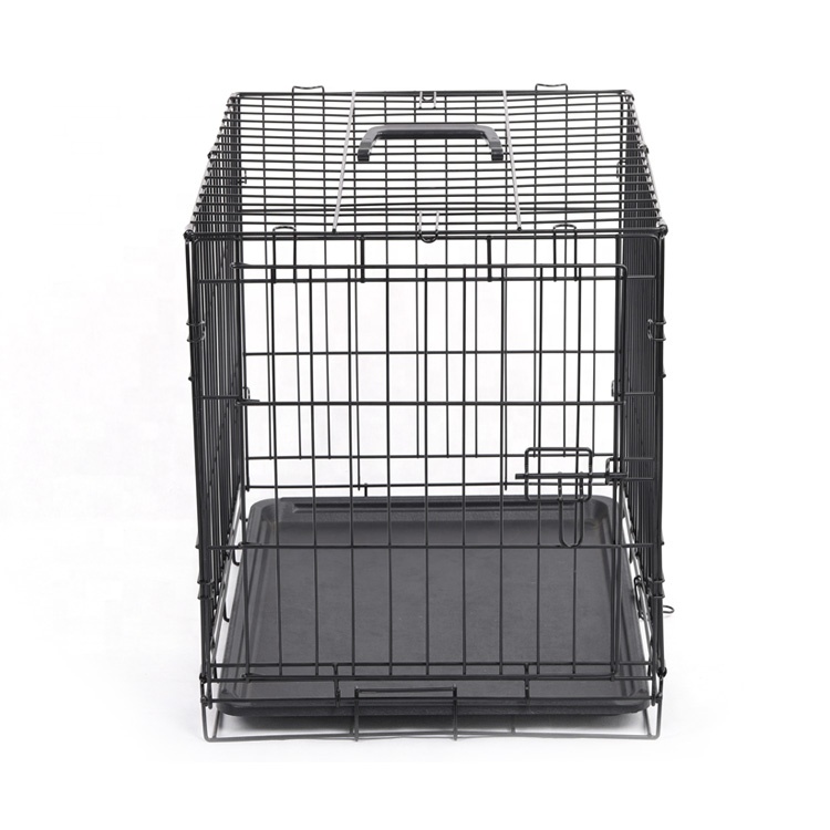 Professional Factory Customized Powder Coated Foldable Metal Wire Dog Cage For Pet