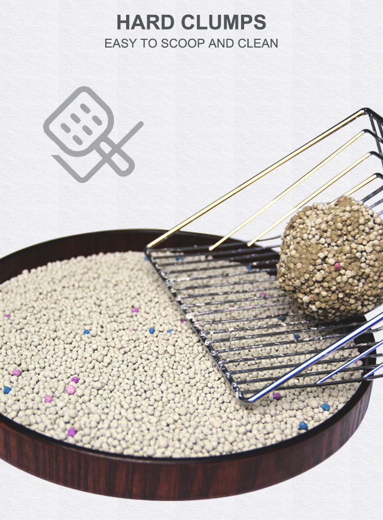 China factory wholesale premium health clumping bentonite cat litter bulk