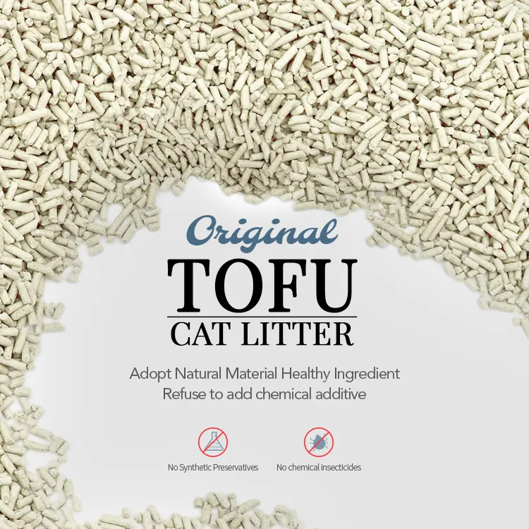 OEM Private Label Pet Products Pet Corn Tofu Cat Litter