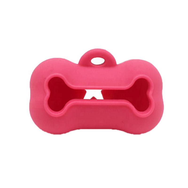 Earth-Friendly Scented Leak-Proof Pet Waste Bags factory Silicone dog Poop Bag Dispenser