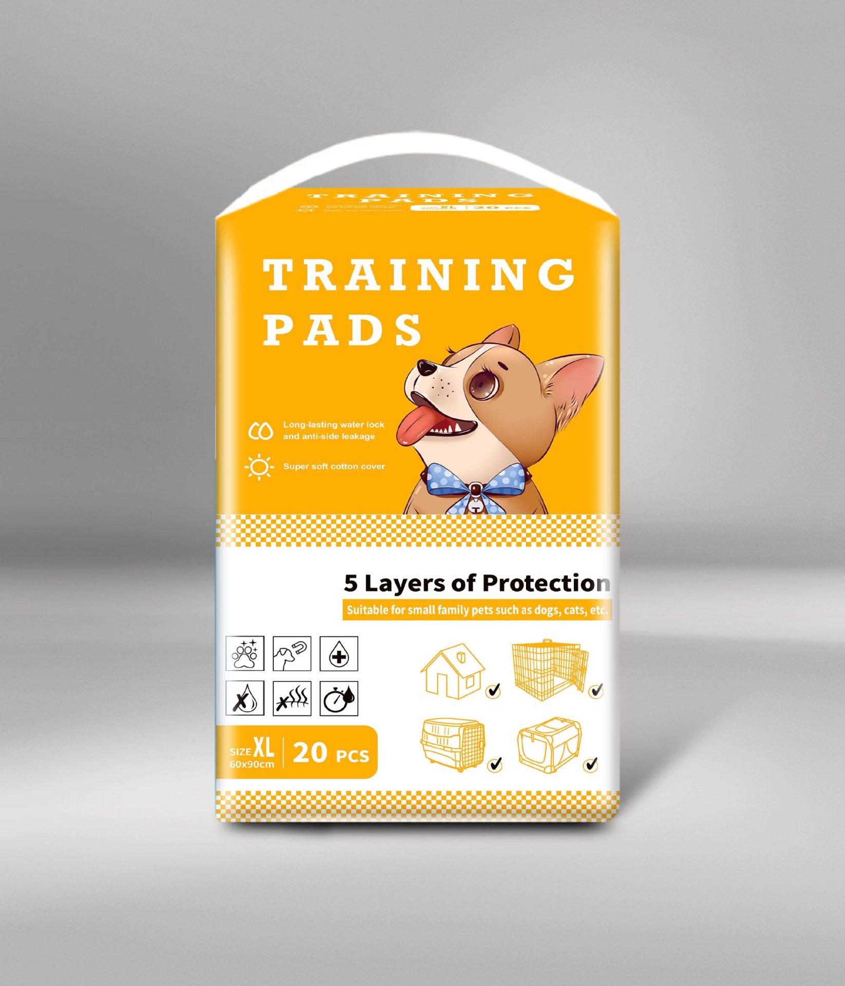 China factory wholesale high quality dog diapers cat and dog diapers disposable absorbent deodorizing pet diapers