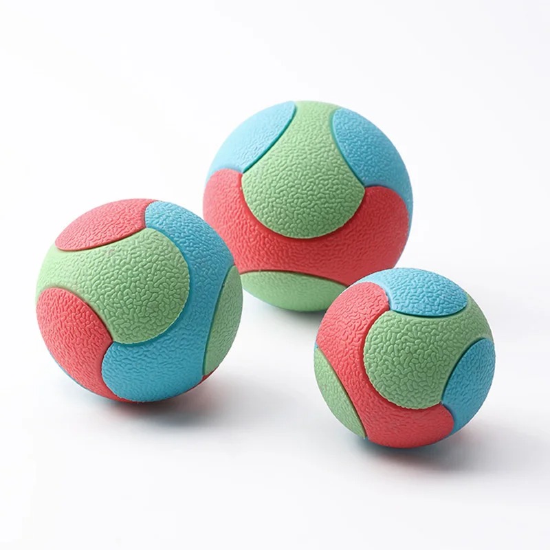 Bite Resistant Bouncy for Small Medium Large Dogs Tooth Cleaning Ball Dog Chew Toys Pet Training Products