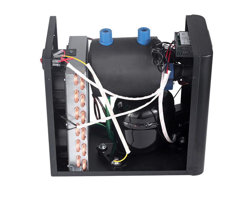 1200W 500L Fish Tank Water Cooler Aquarium 1/2hp Black Aquarium Chiller