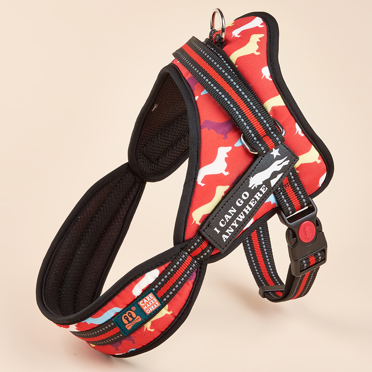 MIDEPET New Arrives No Pull Dog Harness Adjustable Gentle Comfortable Large Training No Pull Tactical Dog Vest Harness RIBBONS