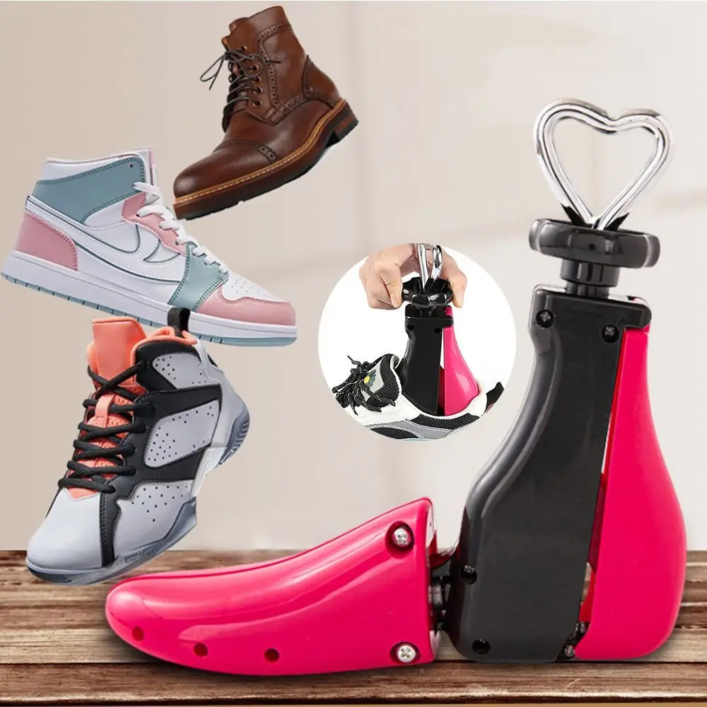 ABS shoe stretching machine professional knob 4-way shoe extender adjustable boot installation stretching machine universal 241126