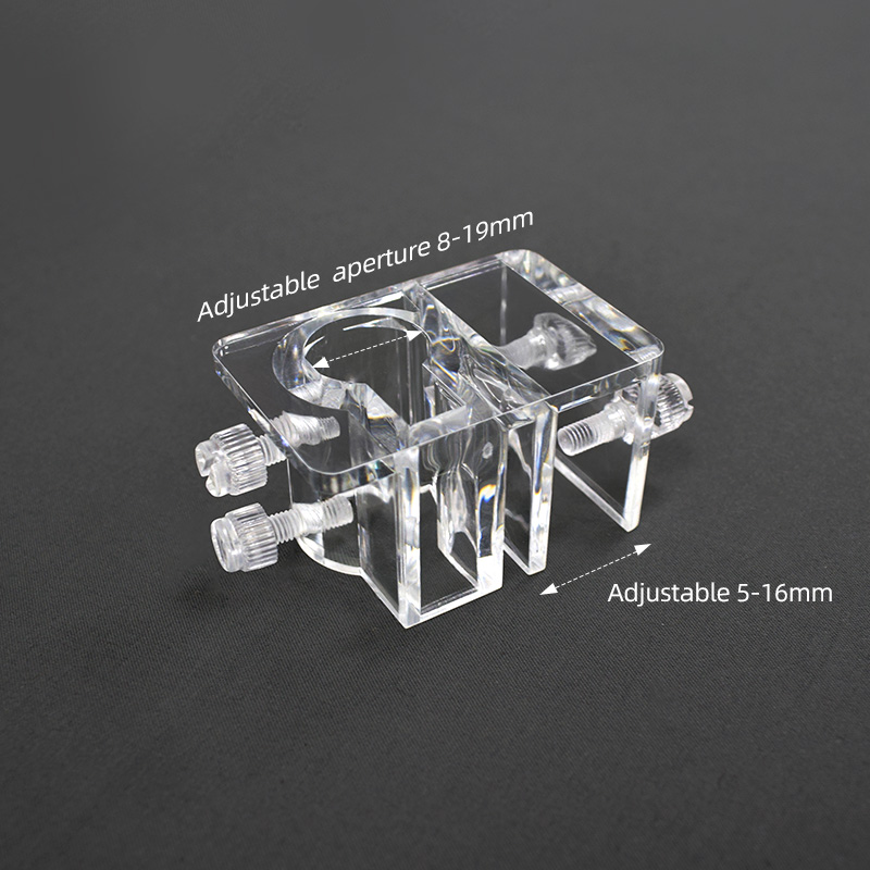 Wholesale aquarium accessories fish tank water pipe fixing clip for inlet and outlet pipes glass lily pipe clips