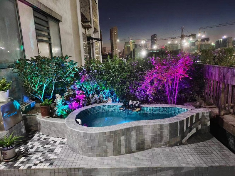 Custom Design Courtyard Villa Landscape Pond Freshwater Fish Pond Water Filter Fishing Aquariums Filter