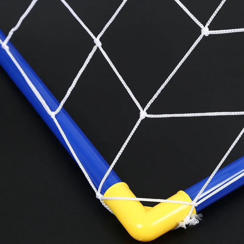 Indoor mini folding football soccer ball goal post net set pump kids sport outdoor home game toy child birthday gift plastic 241120