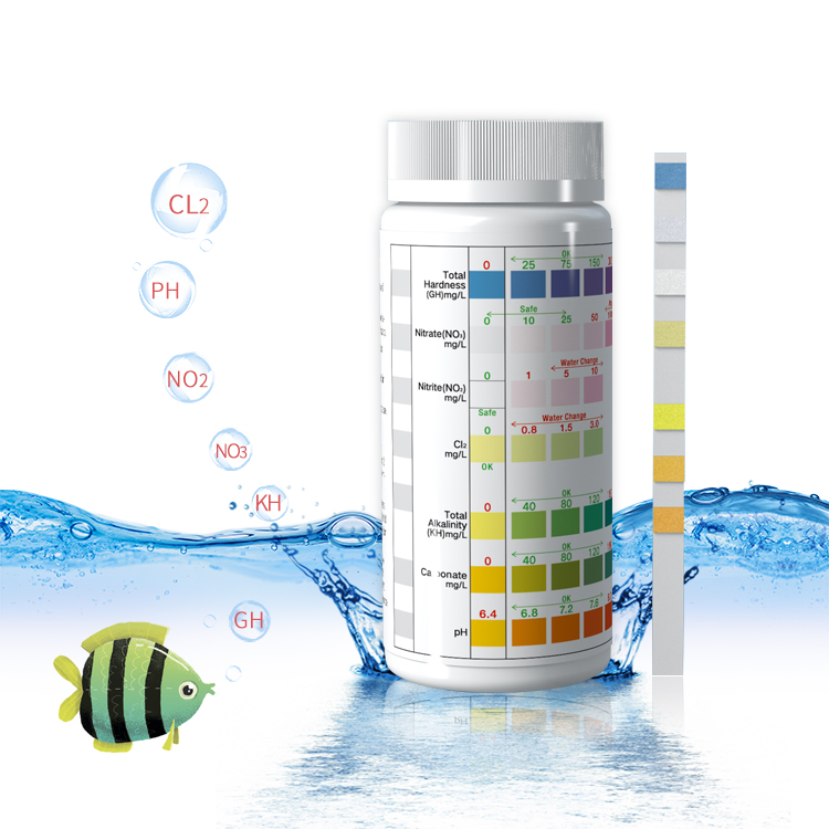 Water Analysis Instrument aquarium water test kit water quality test strips 7 ways