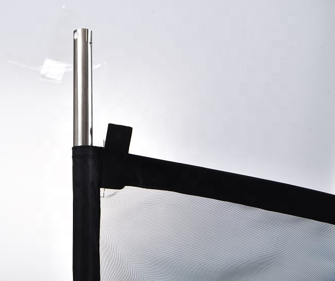 Indoor Outdoor Lightweight Portable Mesh Fabric Magic Safety Baby Pet Dog Gate