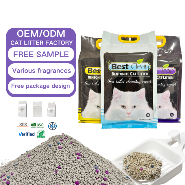Fast Delivery Bulk Kitty Litter Wholesale Premium Arena Para Gatos Cheap Bentonite Cat Sand