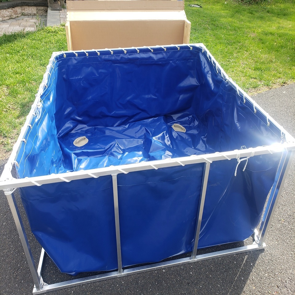 Large-Capacity Water Pool for Garden & Farm & Equestrian Outdoor Portable Thickened PVC Soft Water