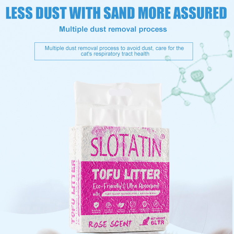 Chinese factory tofu cat litter can be customized from inventoryOEM/ODM Super Clumping Tofu Cat Litter Dust Free Pet Cat Litter