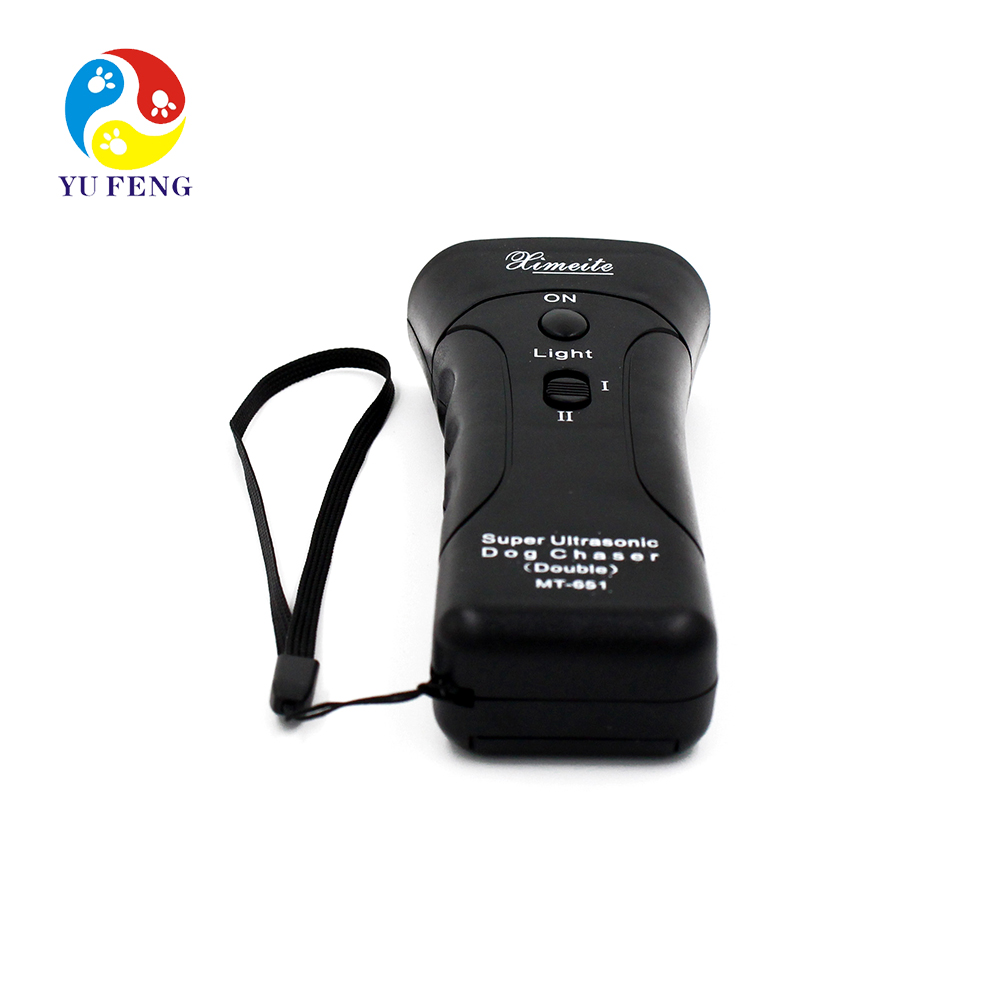 Portable Dog Chaser Stops Barking Aggressive Animal Attacks Ultrasonic Dog Repeller Pet Training Products Bark Deterrents