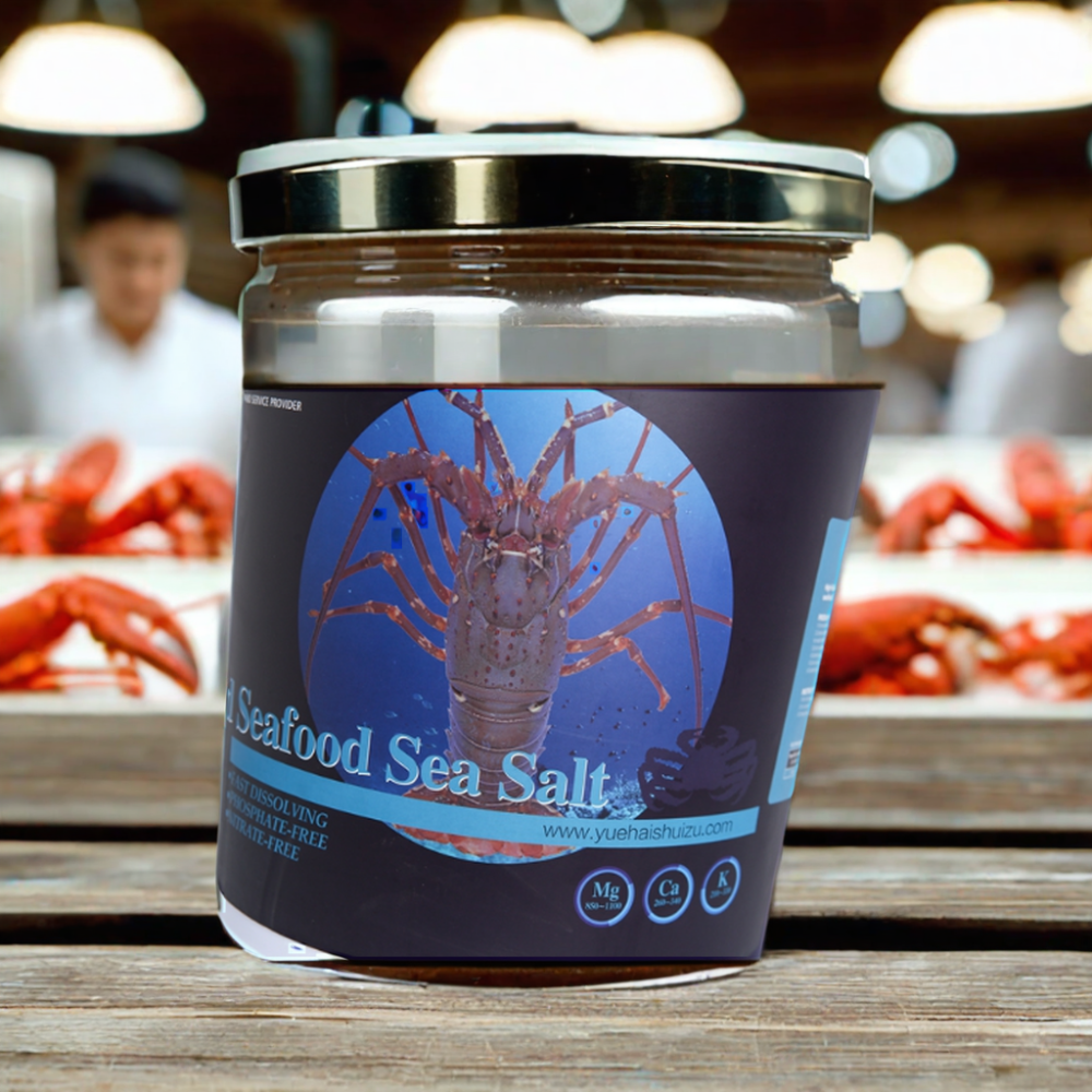 Professional Factory 25kg bag 1000kg per bulk bag Farm Crab Shrimp lobster salt synthetic yuehai AquaCulture sea salt