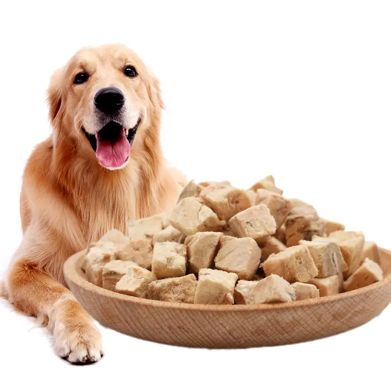 Wholesale Pet Food High Quality Dry Freeze-dried Venison Raw Meat Pillars Pet Food Dog Cat Treats