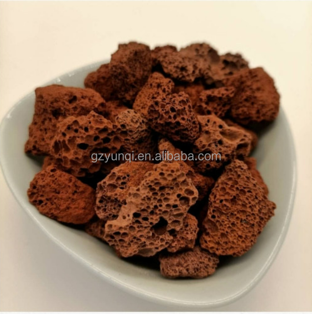 Volcanic Natural Outdoor Lava Stone for Cooking and gardening and landscaping