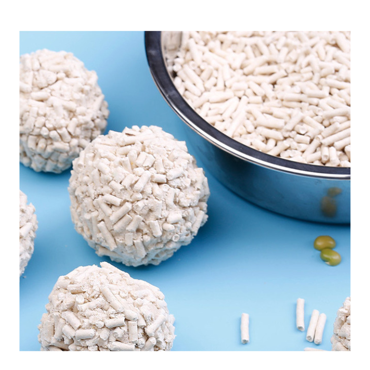 High quality wholesale 6l broken premium bulk crushed beads my tofu cat litter sand 1 ton flushable tofu-cat-litter