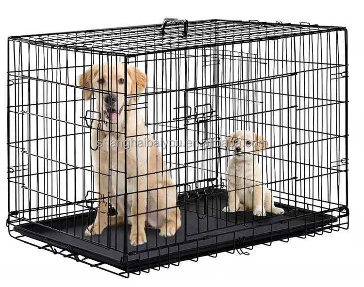 Pet Product Collapsible Foldable Portable travel Metal Large Outdoor Dog Playpen Kennel Crate Pet Cages Houses for Dogs