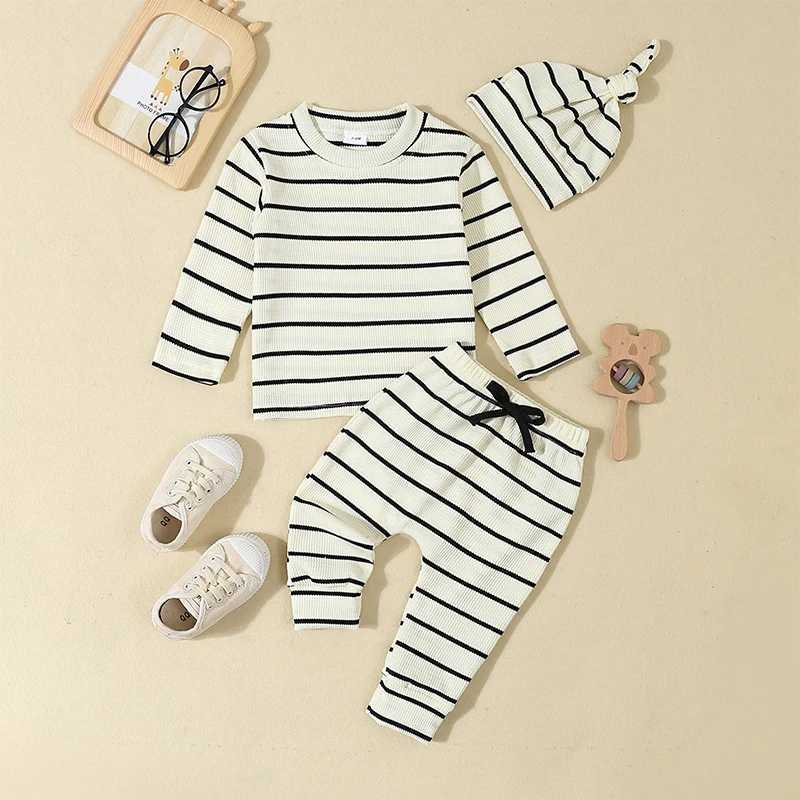 Clothing Sets Toddler Winter Clothes Cartoon Print Hoodie with Jogger Pants and Beanie 3-Piece Set for Boys and Girls H241126