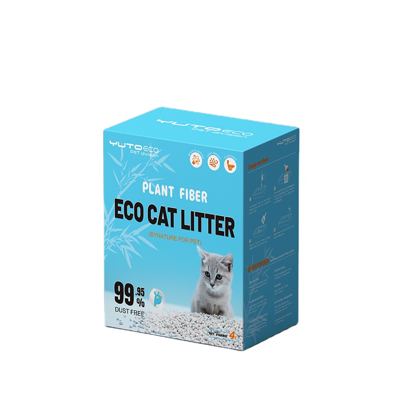 Portable Design Natural Cat Litter Composite Material Natural Cat Litter Safety Seal Natural Cat Litter