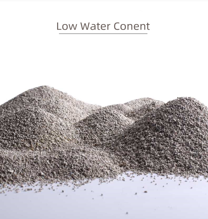 direct sales bentonite cat litter wholesale customization bentonite cat litter dust China bentonite cat