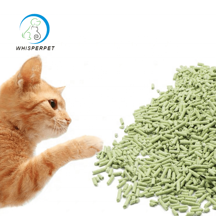 Oem Factory Hot Sale No Dust Free Cat Litter Tofu Cat Litter 1 Ton Tofu Cat Litter