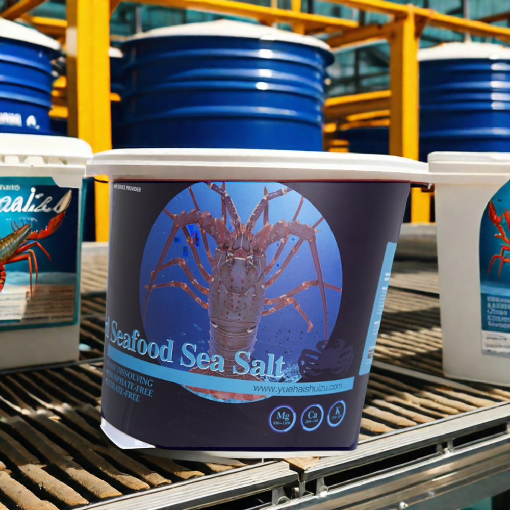 For Live Grab Export Company Factory Directly Supply 20kg 25kg barrel bag Best aquaculture sea salt for shrimp farming