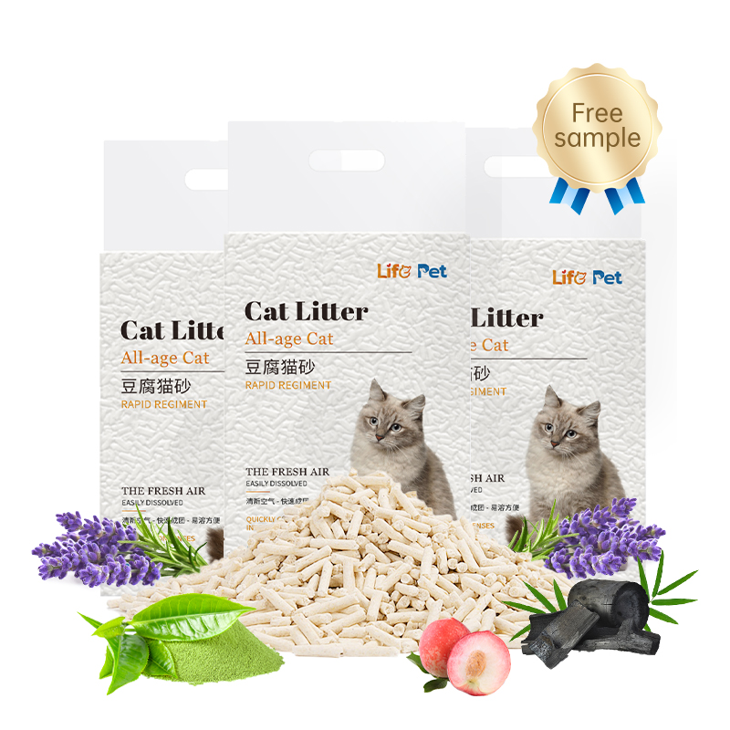 Factory Sale OEM Easy Clean Cat Sand Cheap 10 Kg Easy Scoop Tofu Granules Litter