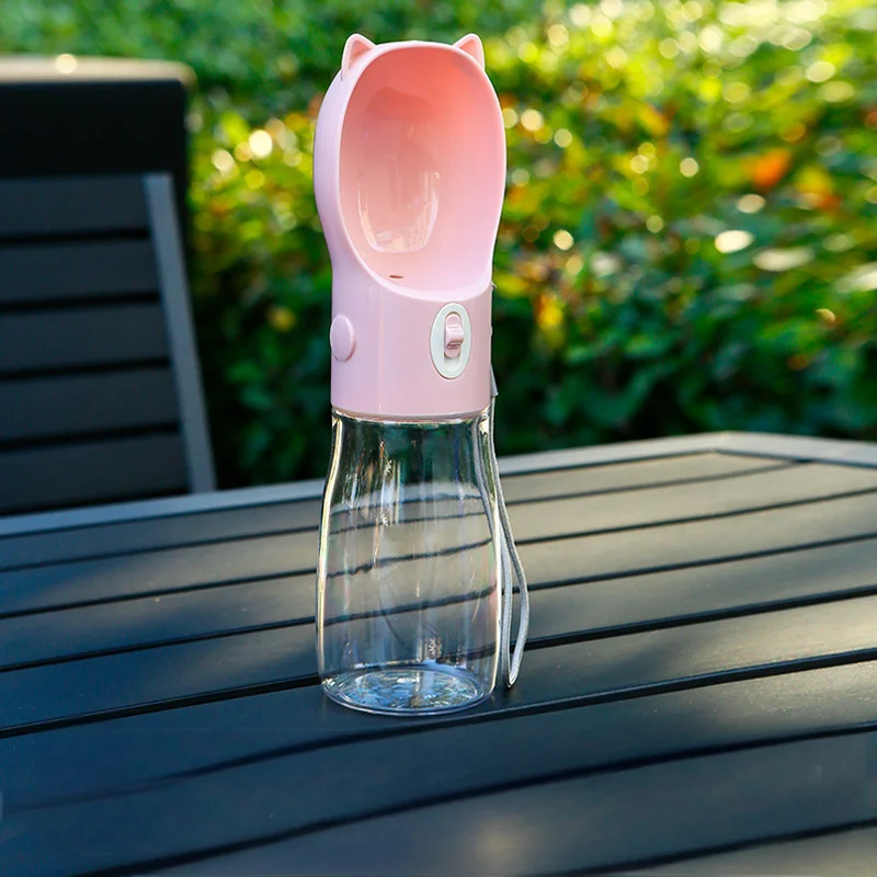 free shipping Portable Dog Water Bottle For Small Large Dogs Cat Outdoor Leakproof Walking Drinking Bowls Chihuahua French Bulldog Supplies 241125